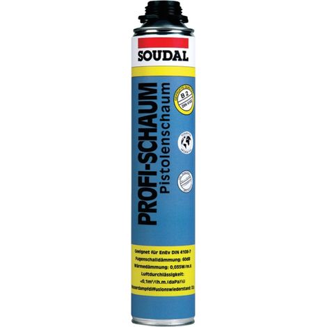 Soudal Soudafoam B1 (Pistole) 750ml Blau (1/5)