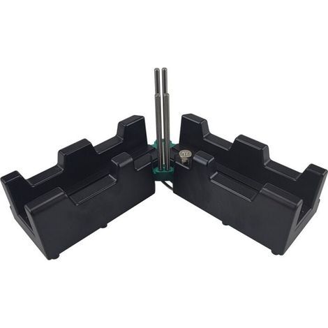 Fausse Equerre et Boite à Onglets - Produit 2 en 1 pour des Plinthes Précises - Angles de 85 à 180° (1/5)
