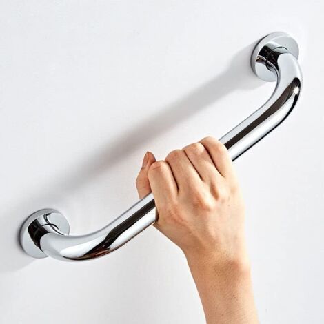 30cm grab bar, suitable for hotel/motel/home shower safety, sturdy structure grab bar, can be used for door handles (1/4)