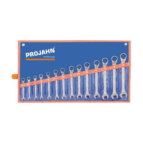 PROJAHN GearTech Schlüssel Satz 14 tlg. in Rolltasche, umschaltbar, PR3994, 6-19mm (1/3)