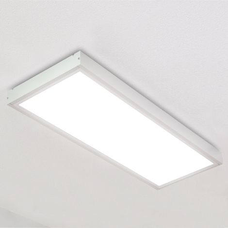 LED Panel 120x30 cm 42W 4200lm Certadrive + Oberflächenbausatz No Flicker 3000K Individuell Warmweiß (1/5)