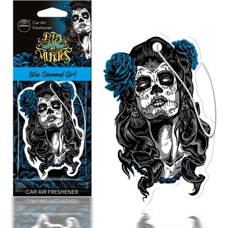 Lufterfrischer „Blue Diamond Girl Muertos“