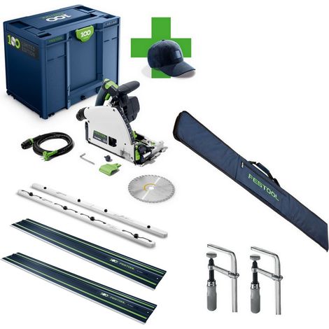 Festool Tauchsäge TS 60 KEBQ-Plus 100Y +2x FS 1400/2 +FSV/2 +FS-BAG +FSZ 120 2X (1/5)