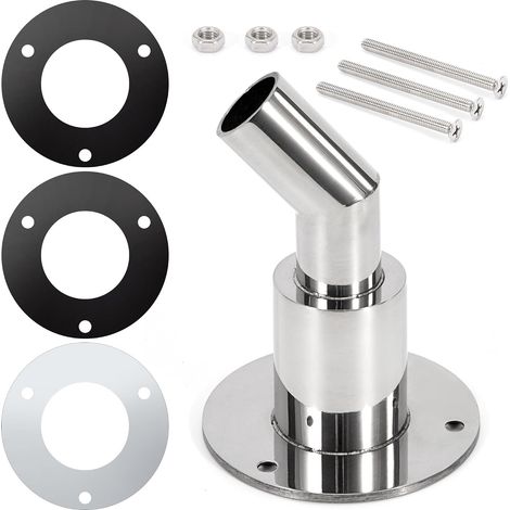 Accesorio de escape para calentador diésel de 24 mm de acero inoxidable, pasacasco para calentador de estacionamiento diésel, barco, coche, camión, codo (1/5)