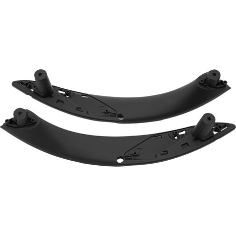 Poignées de porte intérieures avant gauche et droite, référence OE 51417279311 51417279312, compatible BMW Série 3 F30 F31 F34 F80 M3, Série 4 F32 F33 F36 F82 F83 M4, plastique ABS noir (1/5)