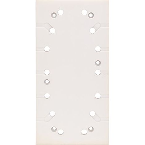 Piastra abrasiva 185 x 93 mm, per GSS 280 A, GSS 280 AE, senza adesivo a strappo