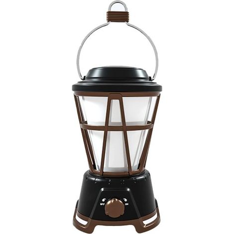 Lanterne Camping LED, Lampe Camping Rechargeable Puissante 1000lm, Lampe Torche pour Eclairage Extéieur, Luminosité Réglable 2 Modes, Eclairage Camping Etanche pour Camping, Excursions, Secours, Pêche (1/5)