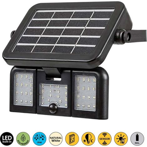 LIHULL,OUTD.SOLAR, WALL, LED9,6W, L20CM (1/5)