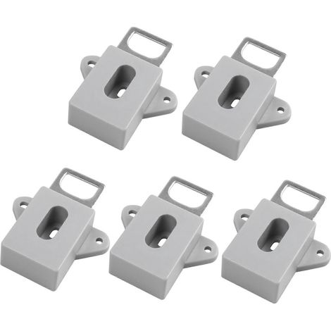 Lot de 5 serrures intelligentes RFID invisibles pour armoires, meubles à chaussures et portes de tiroirs (1/5)
