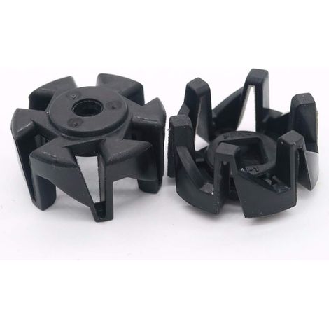 Lot de 2 Lames de Rechange en Plastique, Vitesses de Caoutchouc pour sous La Lame, Pièces de Rechange Blenders pour Philips Hr2160 Hr2003 Hr2004 Hr2006 Hr2024 Hr2027 et Beaucoup Plus (1/5)