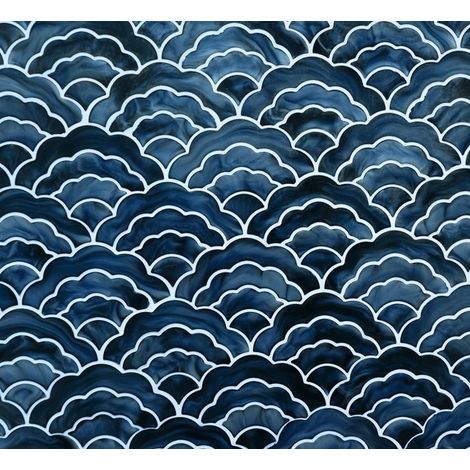 Tissu d'extérieur décoratif Oxford - motif nuages ​​d'orage I DR106 (1/5)