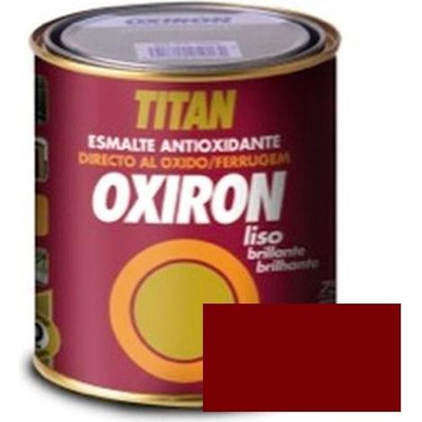 -CAHERSA- PINTURA OXIRON LISO BURDEOS 375 ML TITAN
