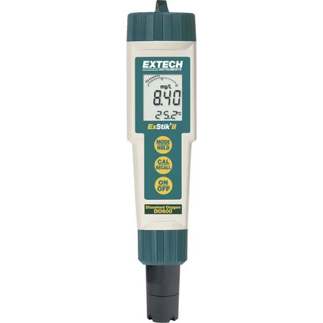 Extech DO600 Sauerstoff-Messgerät 20 - 0.01 mg/l Wechselbare Elektrode