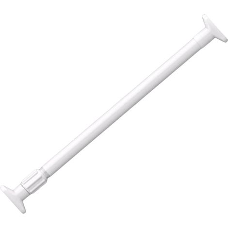 Barre à Vêtements Réglable 50-80 cm - Sans Perçage, Tige de Rideau de Douche pour Salle de Bain et Rangement de Vêtements (1/5)