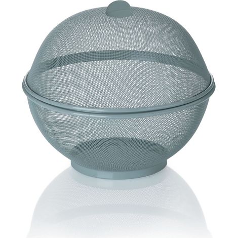 Kela Como Obstkorb, rund, Durchmesser 26,5 cm, grau (1/5)