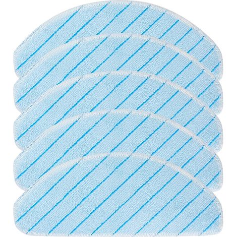 Paquete de 5 paños de limpieza lavables FOREHILL para Ecovacs Deebot serie T9, T9 AIVI, T9 Pro, T9 Max, T8, T8+, T8 AIVI, T8 Max, N8, N8 Plus y N8+. (1/5)