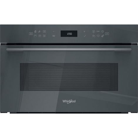 Whirlpool Microonde da incasso - WMD7O4TSG. Posizionamento dell'apparecchio: Da incasso, Tipo di prodotto: Microonde con grill, Capacità interna: 31 L, Potenza Microonde: 1000 W, Display incorporat... (1/5)