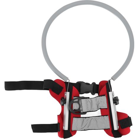 Eosnow Harnais Halo aveugle léger pour éviter les collisions,pratique pour animaux de compagnie,avec effet réfléchissant,pour chiens et chats aveugles,Rouge,diamètre du cercle S 22 cm/8,7 pouces 4 à 1 (1/5)