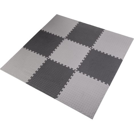 MP12 multipack L. puzle gris MAT PARA equipo de gimnasio (9 piezas) HMS premium (1/5)