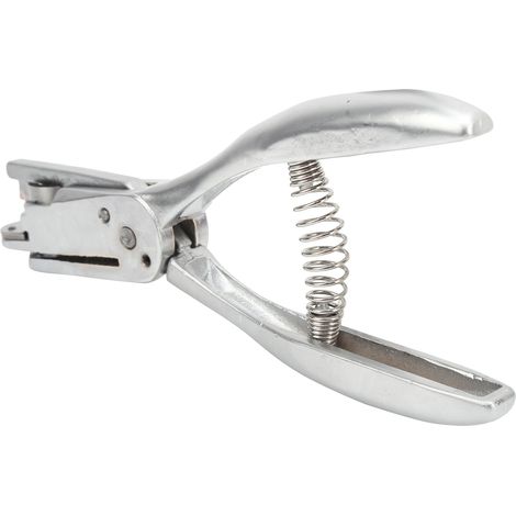Pince à perforer 2 en 1 de 15 cm (6 pouces) à double usage, perforatrice à trous ronds, outils de marquage pour vêtements en acier (1/5)