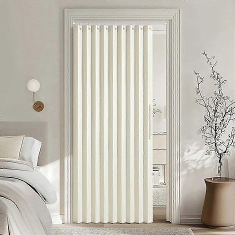 Rideaux de porte magnétiques pliables style accordéon, modèle 2025, pour portes/placards, séparateur de pièce