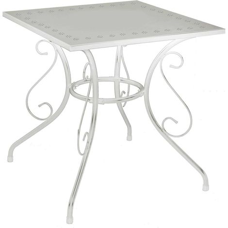 Tavolo in Metallo Bianco mod. New Old (1/3)