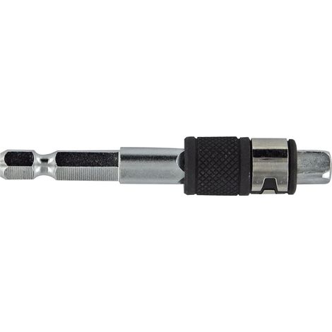 Tivoly • Portapuntas y vaso 2 en 1 para puntas de destornillador hexagonales de 6,35 y vasos cuadrados F de 1/4"  (1/4)