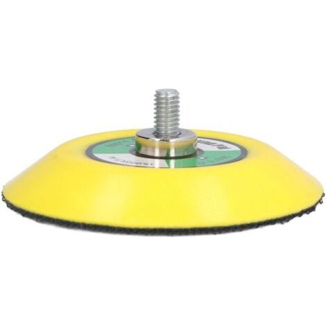 Pair Plaque de support en PU avec fixation Velcro pour ponceuse-polisseuse à air, plateau de ponçage et polissage 3 pouces filetage M6x1 15000 tr/min (1/5)