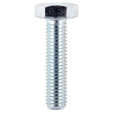 TIMCO Set Screws DIN933 Grade 8.8 Silver - M6 x 25