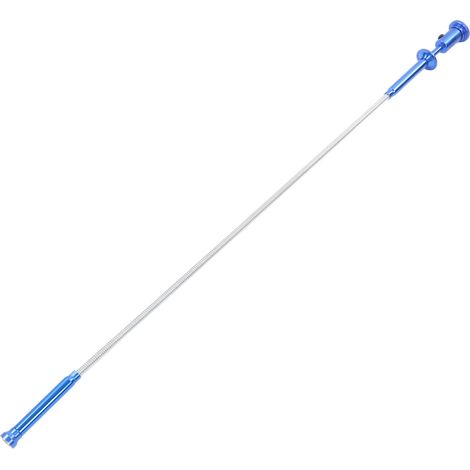 Pince magnétique flexible 60 cm avec LED, aimant télescopique 24 pouces, capacité de traction 2 lb, outil de récupération à ressort (1/5)