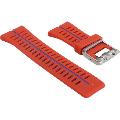 Bracelet de rechange pour montre POLAR V800 - Rouge et Bleu avec outil de démontage