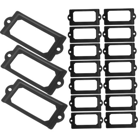 Porte tiquettes Pour Classeurs M talliques Cadre Pour Fiches (1/5)