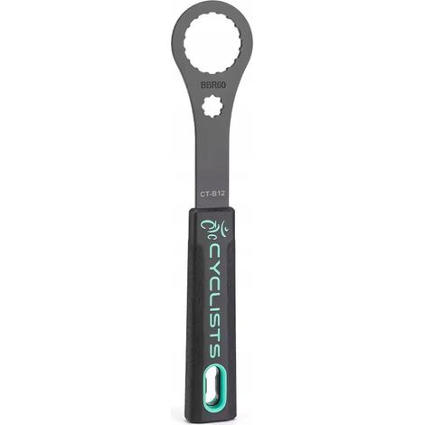 Llave para el eje de pedalier CT-B12 BBR60 de Cyclists, herramienta para montaje y desmontaje. (1/4)