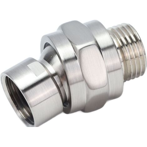 Adaptateur de pommeau de douche G1/2, vanne inverseuse de douche en cuivre pour KLB (1/5)