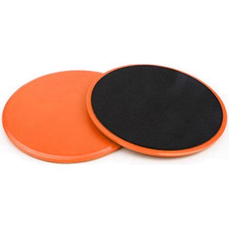 Sliders - Double Face Pour Sol Dur ou Moquette - Pour Exercices Abdominaux - Lot de 2 (1/5)