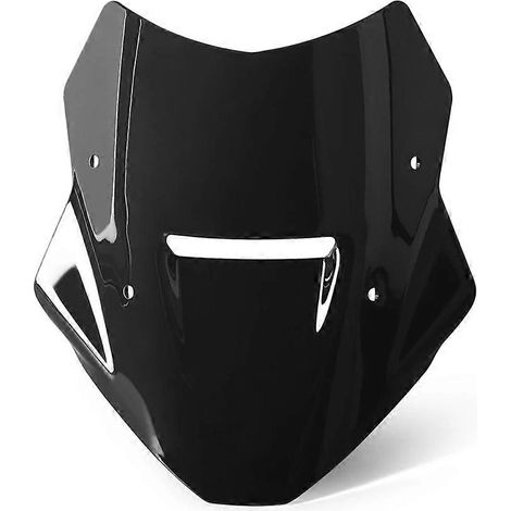 Déflecteur de pare-brise/visière solaire/pare-brise pour moto compatible avec NC750X NC 750X 2025 2026, noir. (1/5)