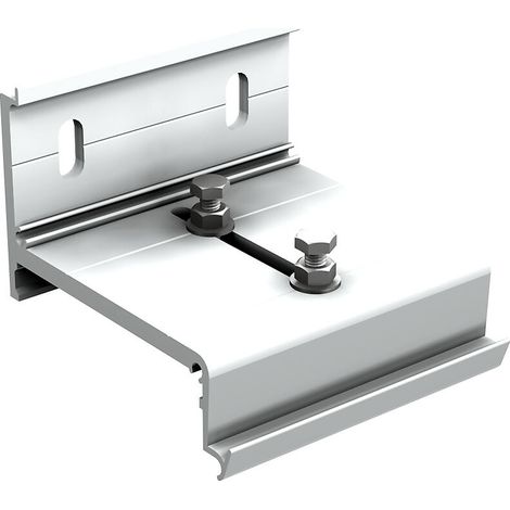 Equerre de fixation murale pour 2 rails parallèles SLID'UP 1000 - 2500
