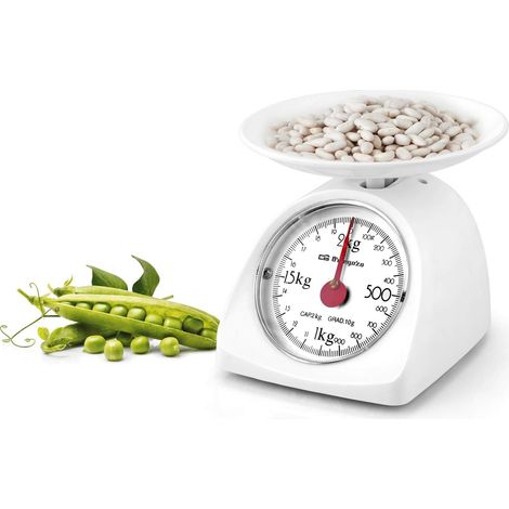 Báscula de Cocina Orbegozo PC 1015/ hasta 2kg/ Blanca (1/2)