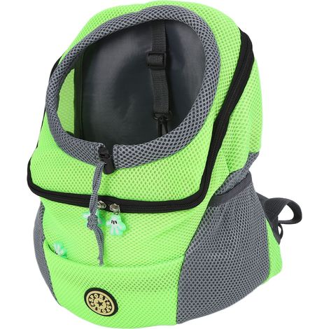 Sac à dos pour animaux de compagnie - Ventilation, confort, espace, respect de l'environnement, esthétique - Vert (1/5)