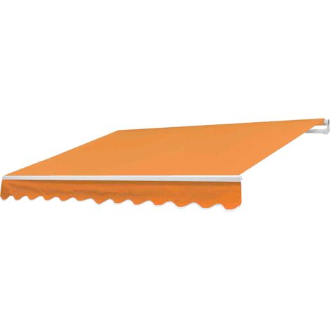 Toile de rechange pour store HHG-602, store à bras articulé Toile de rechange 3x2,5m, Polyester terre-cuite