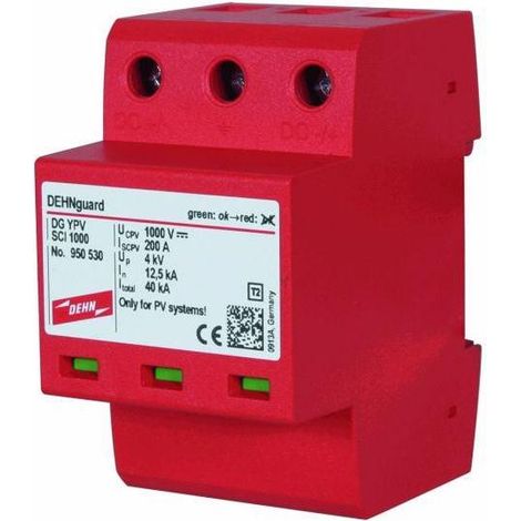 Pararrayos dehn DG YPV SCI 1000 1000 VDC 12,5 kA