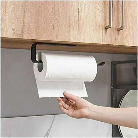 Porte Sopalin, Porte Rouleau Papier Cuisine, Porte Essuie Tout de Cuisine sous l\'armoire, Support Essuie Tout Derouleur Essuie Tout Support Sopalin Pas de Perçage (A-29,5cm) (1/3)