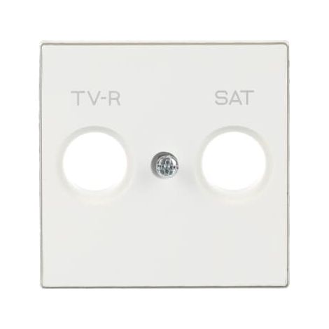 Tapa toma TV/R-SAT Serie Sky de Niessen  Blanco (1/5)