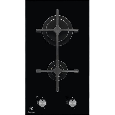 mesa domino cristal gas 30cm 3900w negro - EGC3322NVK - Electrolux - (1/2)