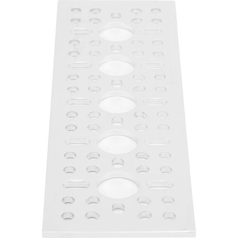 Panneau mural en grille d'aluminium à motif d'affichage, composant de contrôle industriel 3123‑0048‑0144 (1/5)
