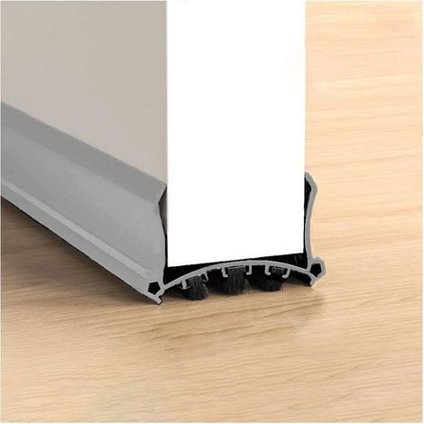 Bas de porte - - 96 cm - Gris - Feutre - Pour portes 3,5–5,5 cm (1/4)