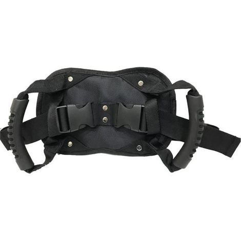 Ceinture de sécurité pour Passager de Moto, Poignée Passager Moto Universelle,Poignée sécurité pour Moto,Convient à Tous Les Âges (1/4)