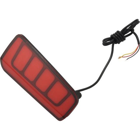 Kit multifunzione a 3 pezzi con fendinebbia posteriore a LED, luce paraurti, luce freno e indicatori di direzione a catarifrangente per Vellfire 14-18 ALPHARD (1/4)