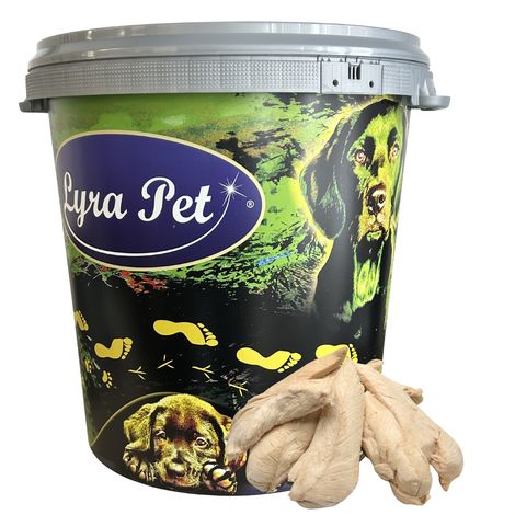 "translations":["text":"1 kg (5 x 200 g) de poitrine de poulet Lyra Pet® lyophilisée dans un fût de 30 litres","detectedsourcelanguage":"DE","taghandlingversion":"v1 (1/5)
