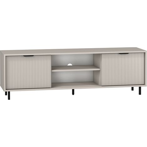 Mueble TV 2 puertas Soly Cachemire 160 cm